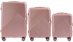 Комплект валіз Wings Dove Wn01 на 4 колесах 3 в 1 (L, M, S)