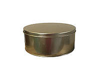 Банка металлическая круглая "Золотая", диаметр 190 мм
