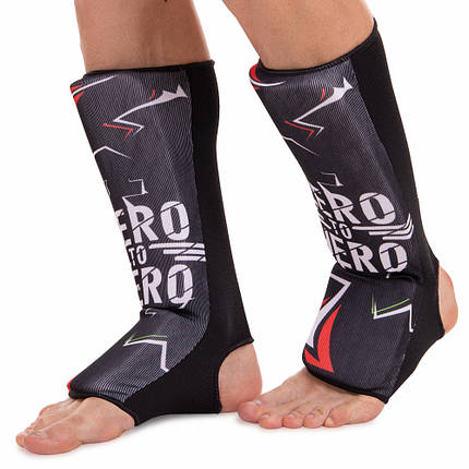 Захист гомілки та стопи MATSA ZERO TO HERO S-XL чорний, фото 2