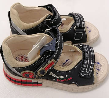 Босоніжки для хлопчика шкіряні устілки-супінатори  розмір 28