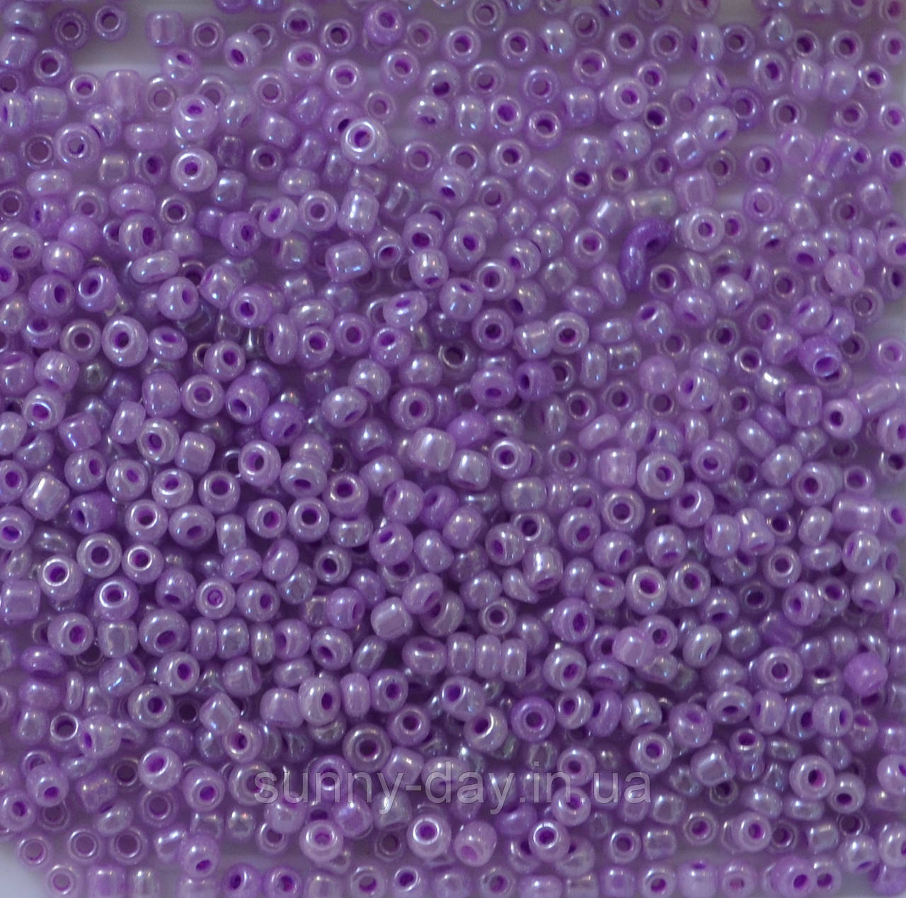 Бісер Karin колір - бузковий круглий, фото 1