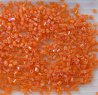 Бисер Karin цвет - оранжевый рубка