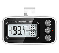 Цифровий термометр для холодильника / морозильника UChef A1023, з гачком та магнітом