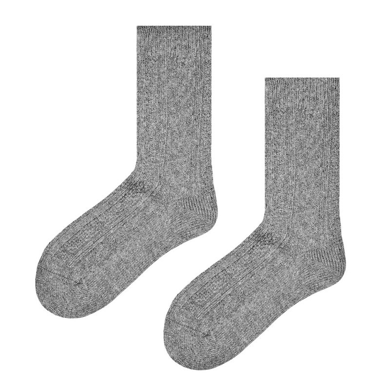 М'які шкарпетки SOX світло-сірі з вовняної пряжі, фото 1