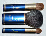 Набір пензлів для макіяжу маленький Dior, фото 5