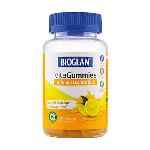 Bioglan VitaGummies Vitamin D3 1000 IU 60 soft gummies