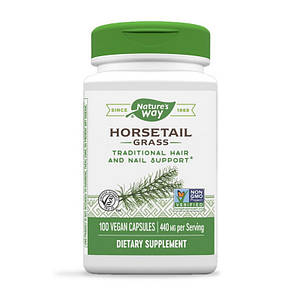 Nature's Way Horsetail Grass 440 mg 100 veg caps