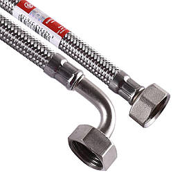 Шланг водяний кутовий TUCAI 1/2| x1/2" ВВ 1,0 м TAQCODOHG-1212-1000 200415