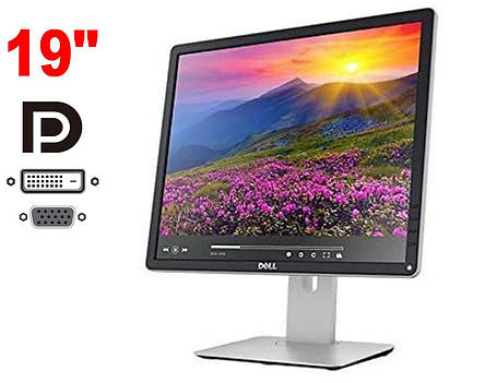 Монитор Dell P1914SF / 19" (1280x1024) IPS / 1x DP, 1x DVI, 1x VGA, 4x USB 2.0 / VESA 100x100 / Pivot, фото 2