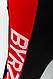 Спорт штани 219RB-3002 колір Чорно-червоний, фото 5