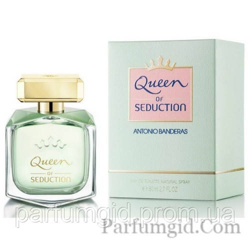 Оригінальні жіночі парфуми Antonio Banderas Queen of Seduction (Антоніо Бандерас Квін оф Седакшн) 80 ml/мл