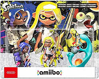 Nintendo Amiibo 3 Pack Octoling Blue/Inkling Yellow/Smallfry Splatoon Collection (Switch)