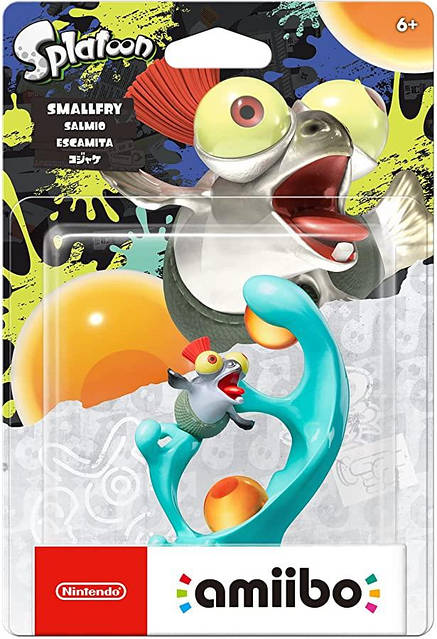 Nintendo Amiibo 3 Pack Octoling Blue/Inkling Yellow/Smallfry