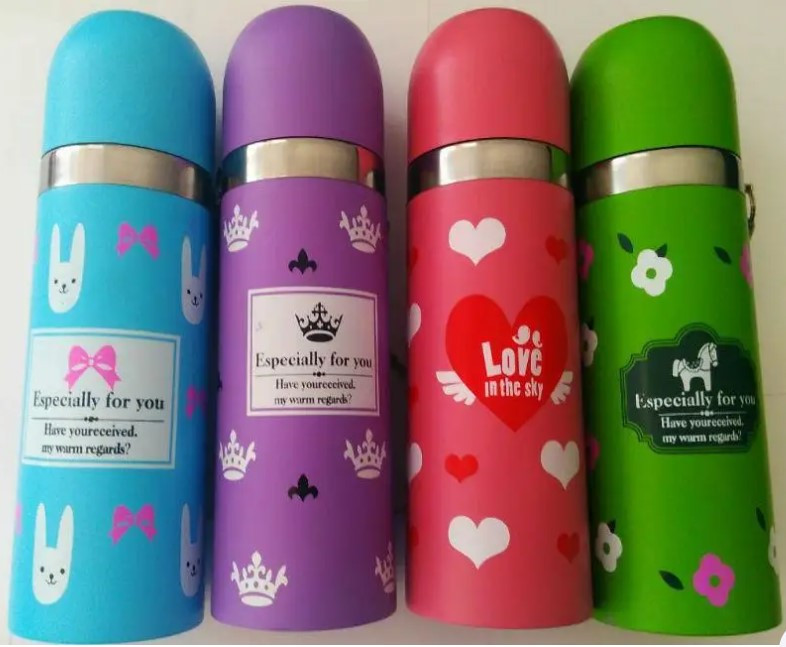 Термос дитячий BENSON BN-55 350 мл дитячий вакуумний з неіржавкої сталі, фото 1