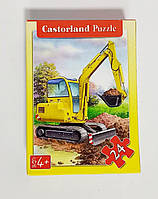 Пазлы Castorland 24 A-02405-BM Гусеничный экскаватор Вид 5