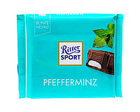 Шоколад Черный Ritter Sport Pfefferminz (Мятный Ликер Риттер Спорт) 100 г Германия