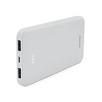 Powerbank ASONIC AS-P10 10000mAh, Output 2USB, White/Black, (240g), Blister