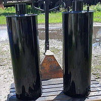 Бойлер-буржуйка 80 литров Водонагреватель на дровах титан водогрей водонагревательная колонка Водонагреватель на дровах 100л нержавеющая сталь