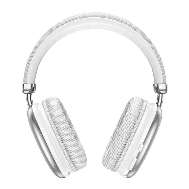Беспроводные наушники с MP3 плеером Hoco W35 Free Music Bluetooth Silver Оригинал! Гарнитура