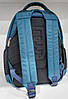 Шкільний рюкзак ортопедичний для дівчинки підлітковий на два відділи 5-11 клас бірюзовий Dolly 550, фото 6