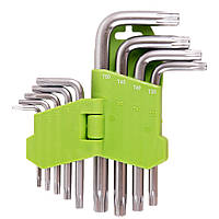 Alloid. Набор ключей изогнутых TORX 9 предметов T10 -T50. (НТ-0912) (НТ-0912)
