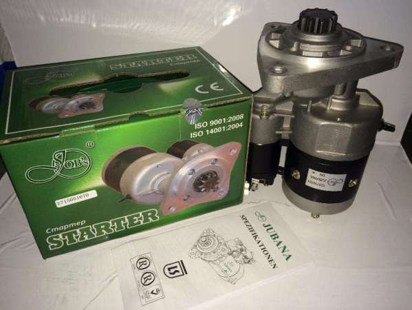 Стартер ЧЕХ 12 V ЮМЗ посилений (приб.), фото 1