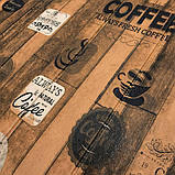 Оригінальна самоклейна 3D панель під дерево Кава 700x700x5 мм (092), фото 2