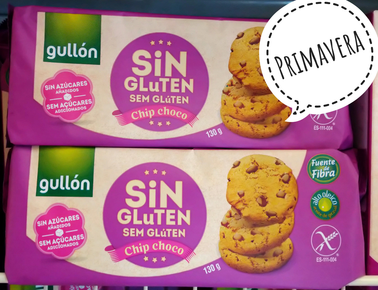 Купить Печенье без глютена Chip Choco Sin Gluten Gullon 130g, цена 59 ...