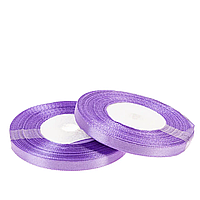 Стрічка атласна бузкова 0,6 см (33 метри)