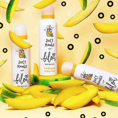Пінка для душу Манго Bilou Juicy Mango 200 ml, фото 1
