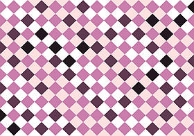 Готові флізелінові фотошпалери квадрати ромби Мозаїка Фіолетова плитка (10711V)+клей