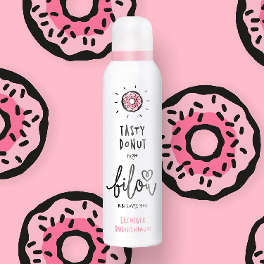Пінка для душу Смачний пончик Bilou Tasty Donut 200 ml, фото 1
