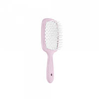 Щётка для Волос Маленькая Розовая с Белым Janeke Small Superbrush Pink with white