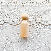 Фигурка мужская деревянная для песочной терапии и расстановки 2.5*7.5 см
