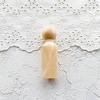 Фигурка мужская деревянная для песочной терапии и расстановки 2.5*9 см
