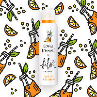 Пенка для душу апельсиновий лимонад BILOU Orange Lemonade 200 ml