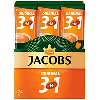 Кофе Jacobs ( Якобс ) 3 в 1 Original ( Оригинал ) 24 стика * 12.5 г (10)