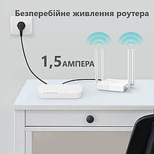 Міні ДБЖ UPS для роутера, маршрутизатора, модему 10000 мА·год, 5 V, 9V, 12V / 1.5A