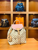 Louis Vuitton Montsouris Backpack белая шашка рюкзак 6343643