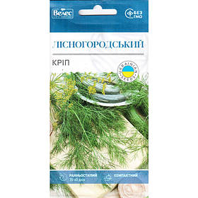 Насіння кропу середньостиглого "Лісногородський" (4 г) від ТМ "Велес"