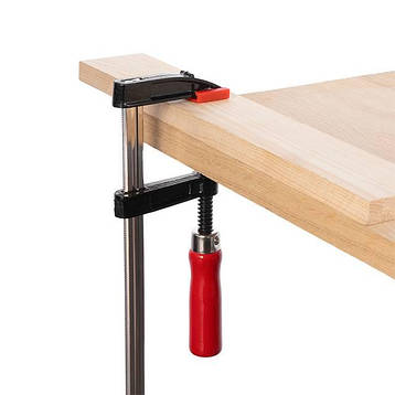 Струбцина столярна 250*50 мм, DIN5117 INTERTOOL HT-6002, фото 3