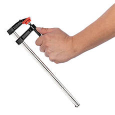 Струбцина столярна 250*50 мм, DIN5117 INTERTOOL HT-6002, фото 5
