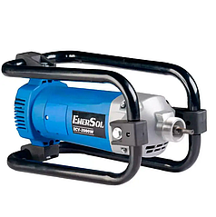 Потужній глибинний вібратор по бетону EnerSol ECV-2000W : 2000 Вт, 17000 об/хв, гнучкий вал 6 м