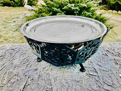 Садж для подачи и подогрева шашлыка 36 см