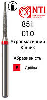 851-010-FG NTI Бор Алмазный конус с безопасным концом для турбинного наконечника ( Красный ) 851.314.010 F