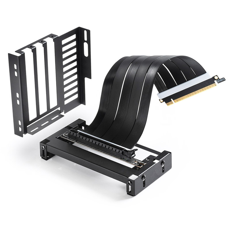 Bitspower VGA Vertical Support with PCI-E 4.0 Riser Cable, фото 1