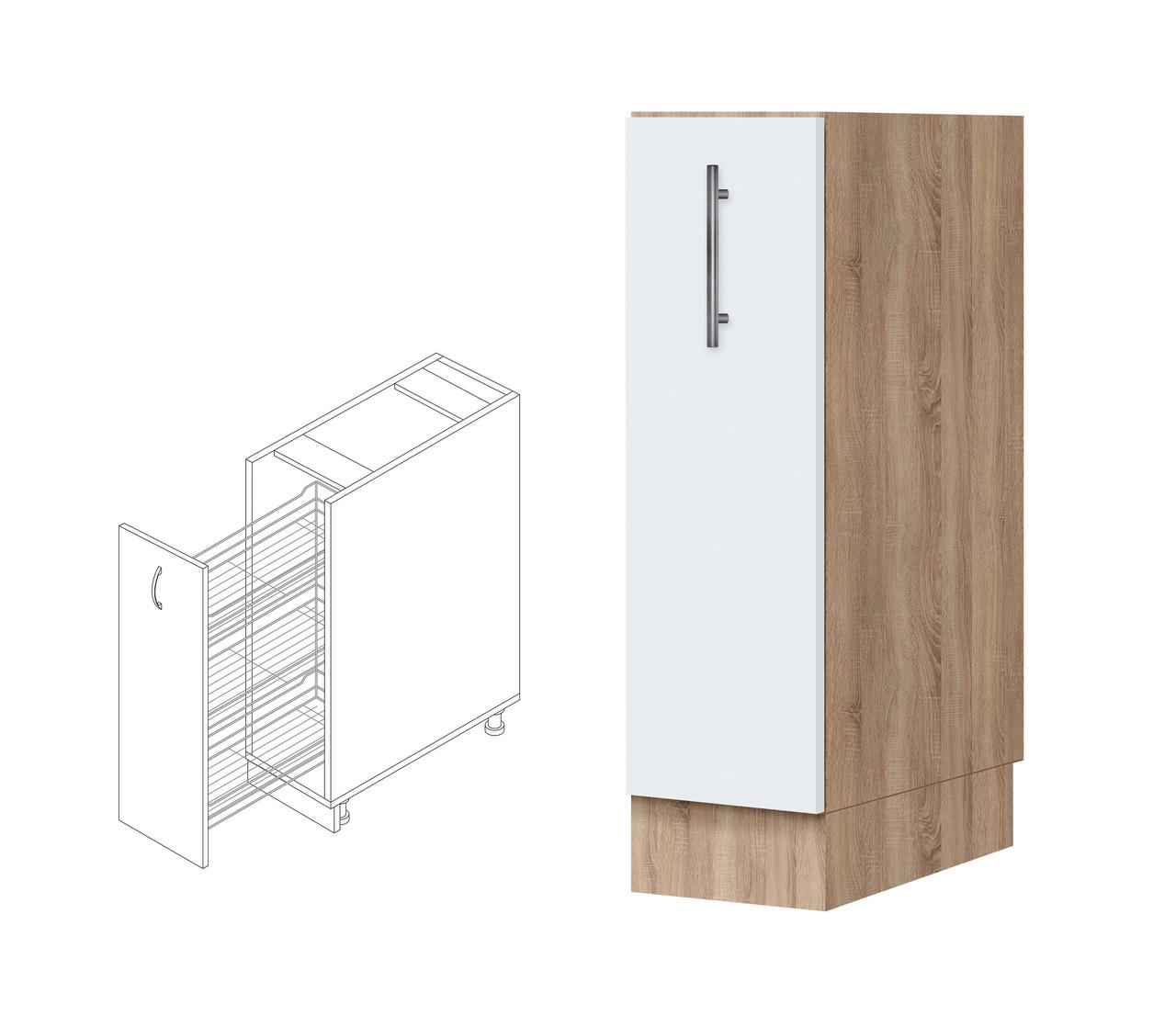 Тумба-карго (3 полиці) 0,2 (без стільниці) МАКСІ-МЕбель (5102134), фото 1