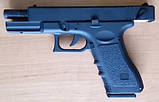Іграшковий пістолет ZM 17 Глок 17 - Glock 18C пластиковий корпус, фото 7