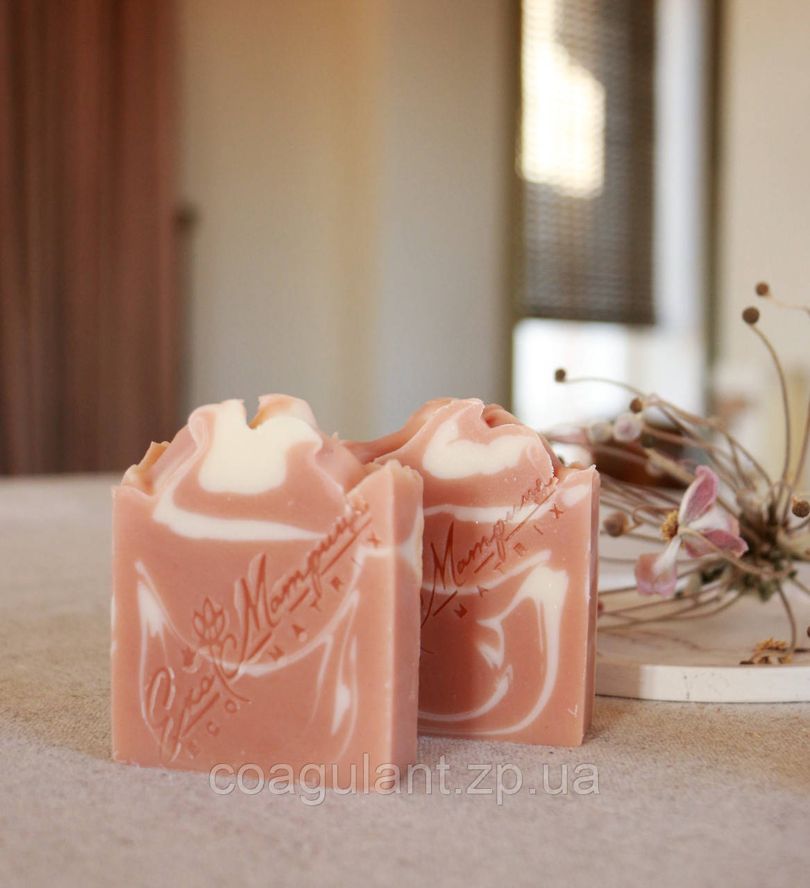 Мило з рожевою глиною Марго Pink Clay Soap