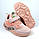 Теплі рожеві кросівки для дівчинки на липучці тм Том.М розмір 35 - устілка 22 см, фото 5